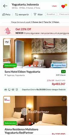 3. Cari Hotel