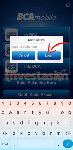 3. Login Dengan Kode Akses