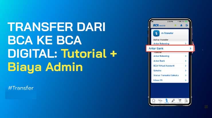 Cara Transfer ke BCA Digital