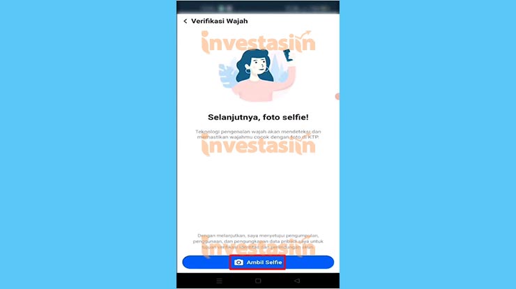 Pilih Ambil Foto Selfie