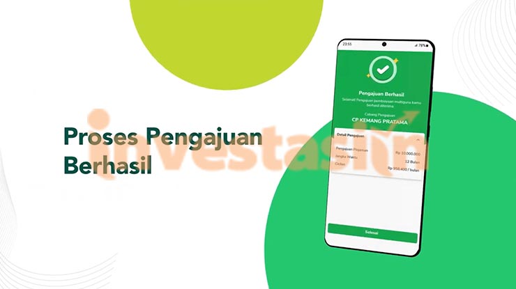 Proses Pengajuan Berhasil