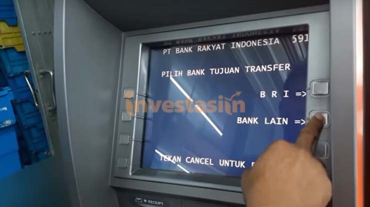 Transfer BRI ke Mandiri Via Mesin ATM