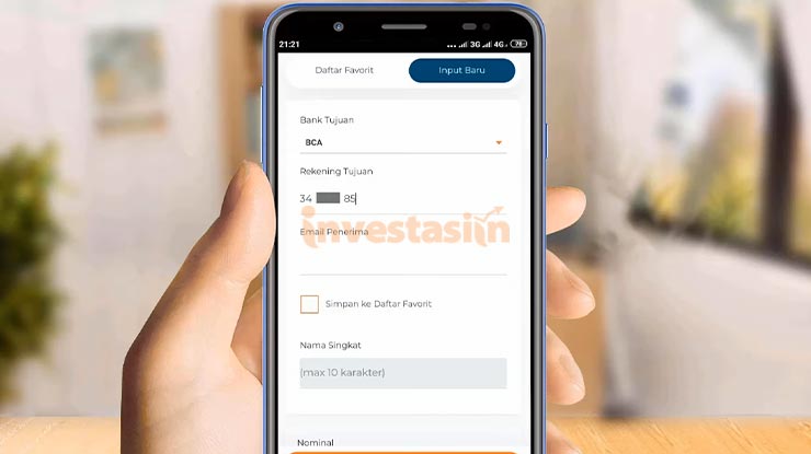 Transfer ke BCA Via BNI Mobile